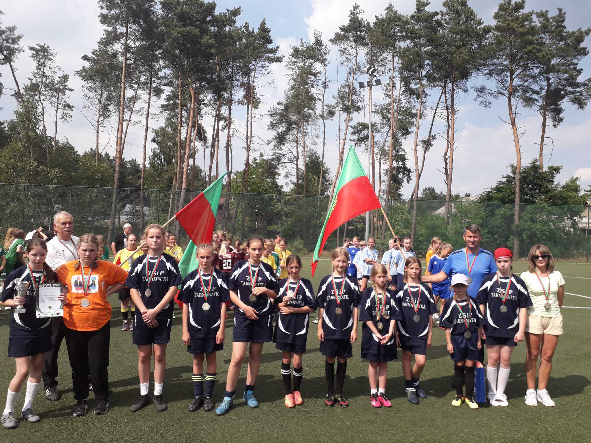 Wicemistrzynie Województwa LZS „Mała Piłkarska Kadra Czeka” 2023