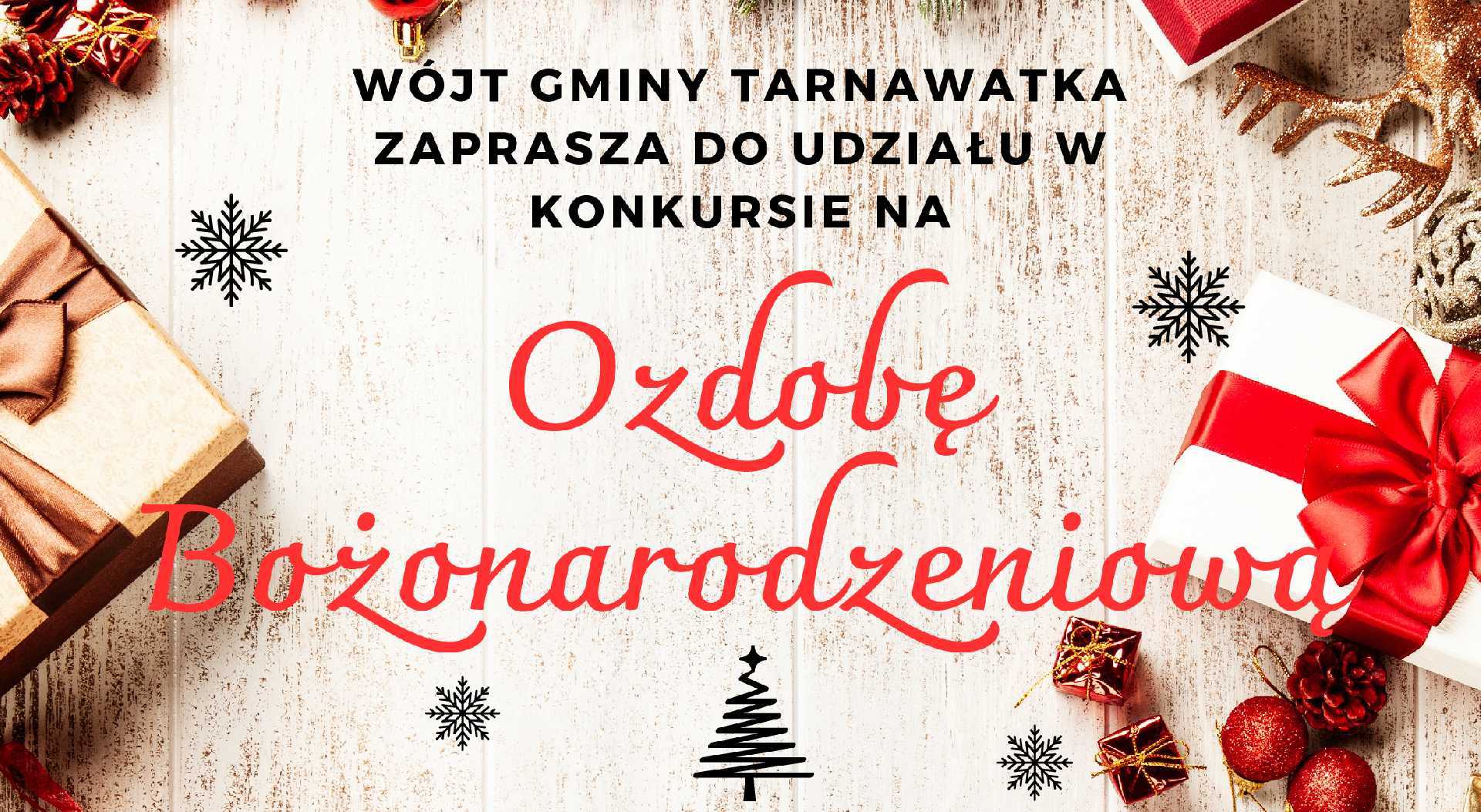 Gminny konkurs na ozdobę Bożonarodzeniową