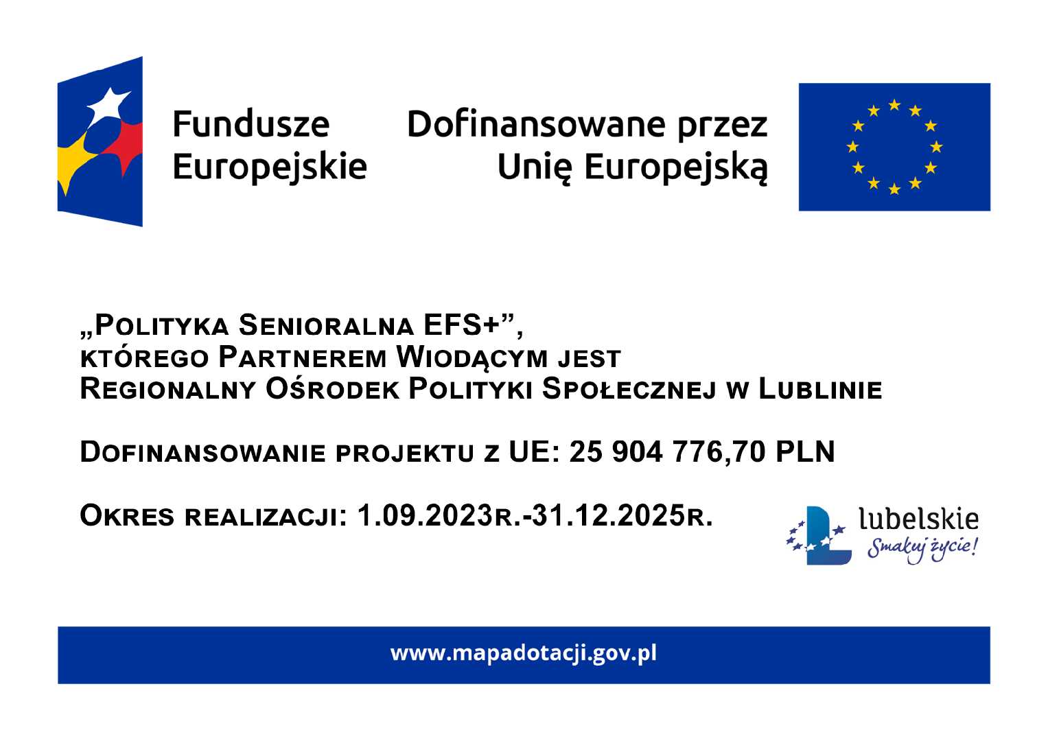 Polityka Senioralna EFS +
