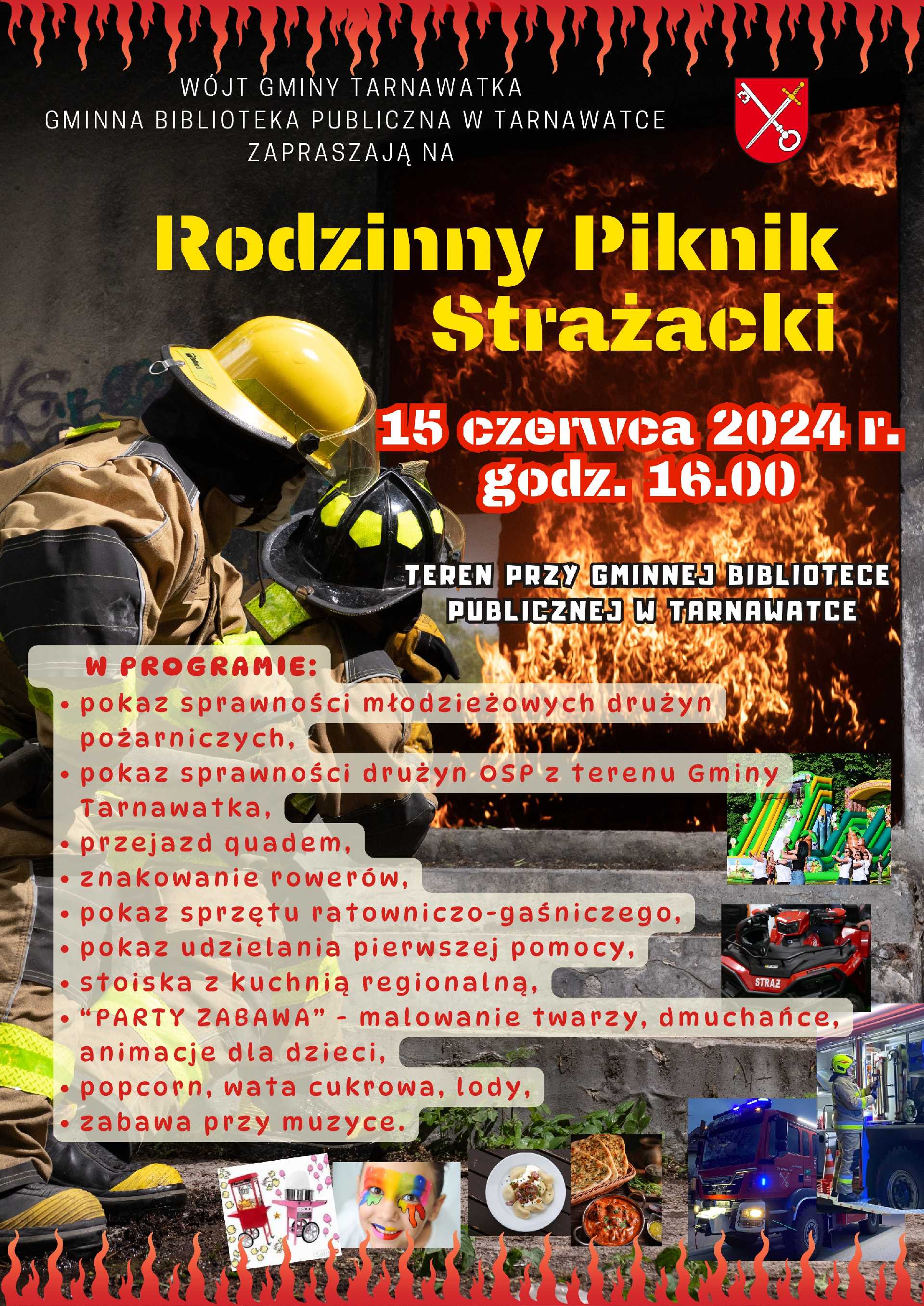 Rodzinny piknik strażacki