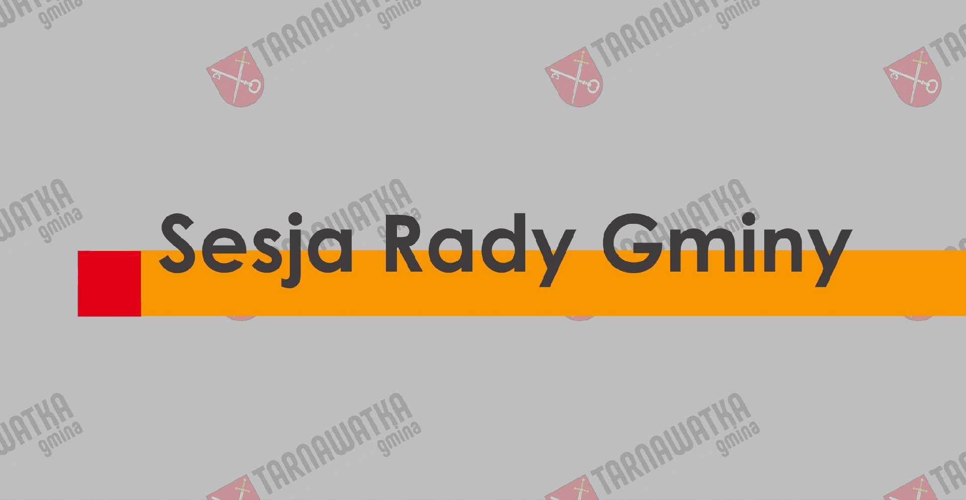 Sesja Rady Gminy