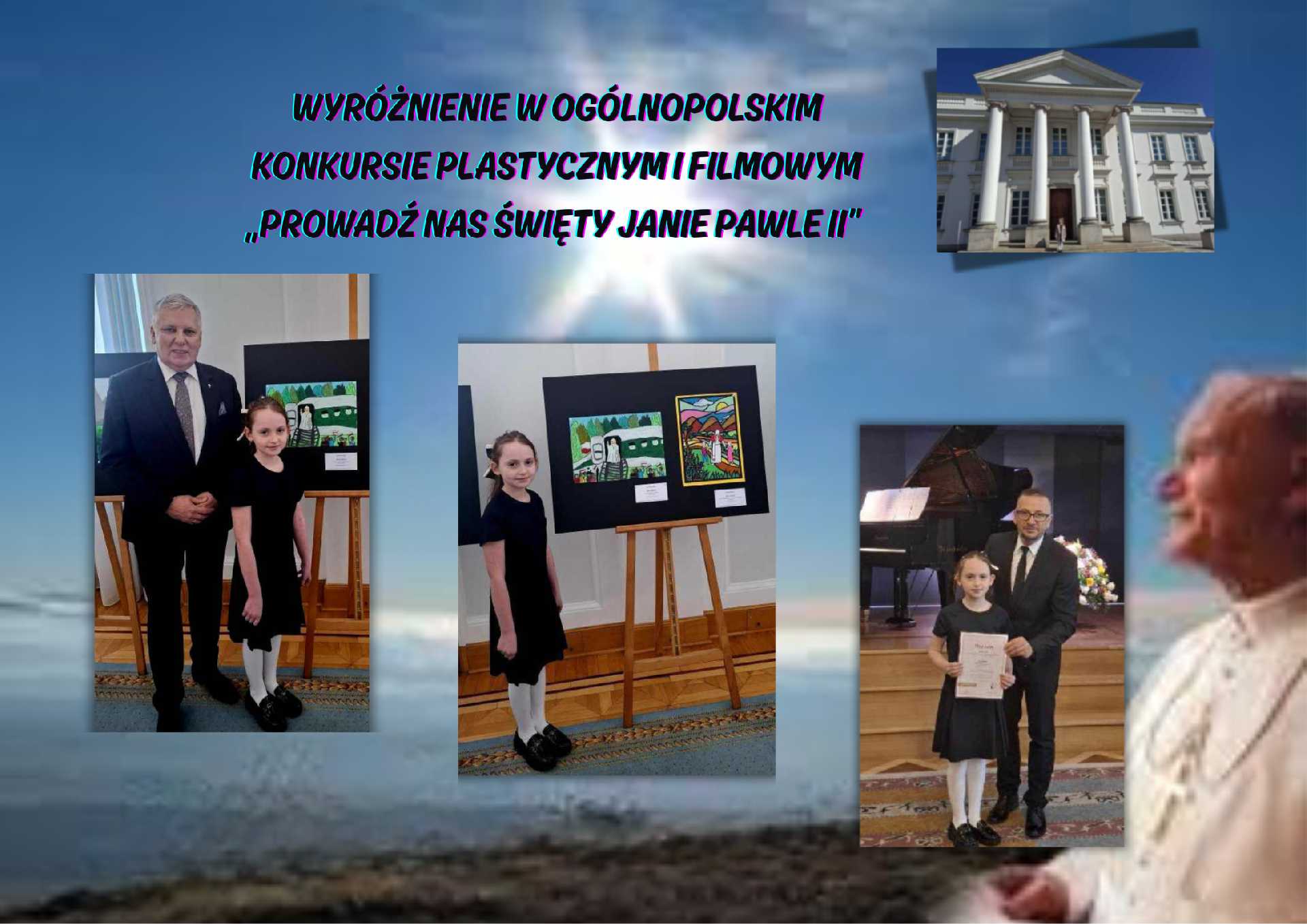 Ala na gali konkursowej w Pałacu Belwederskim