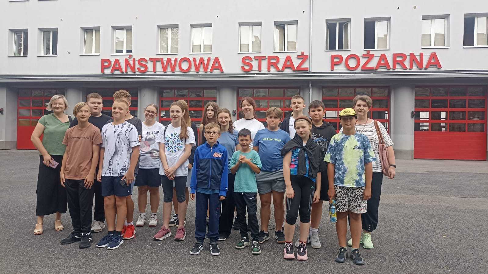 Młodzi aktywni strażacy – gotowi do pracy